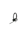 Yealink YHS36 Auriculares Alámbrico Diadema Oficina/Centro de llamadas Negro, Plata
