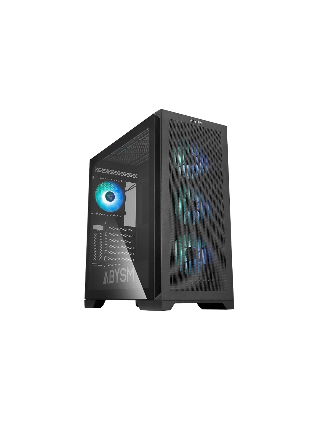 ABYSM Danube Mura BX300 Black ARGB Torre Negro