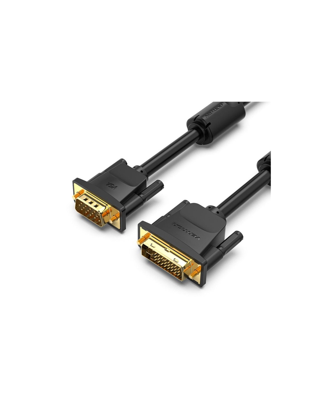 Vention Cable Conversor EACBI/ DVI Macho - VGA Macho/ 3m/ Negro