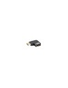 Lanberg AD-HDMI-09 adaptador de cable de vídeo HDMI tipo A (Estándar) Negro, Plata