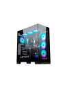 ABYSM Danube Sava H500 Black Escritorio Negro, Transparente