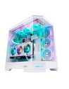 ABYSM Gaming Caja E-ATX Danube Sava H600 White