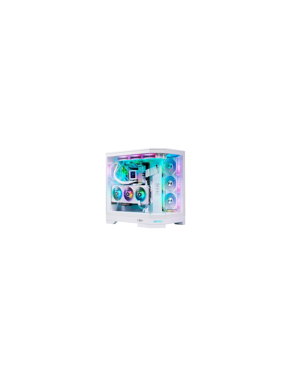 ABYSM Gaming Caja E-ATX Danube Sava H600 White