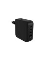HYPER HJ1002BKWWGL cargador de dispositivo móvil Portátil, Smartphone, Tableta Negro Corriente alterna Carga rápida Interior