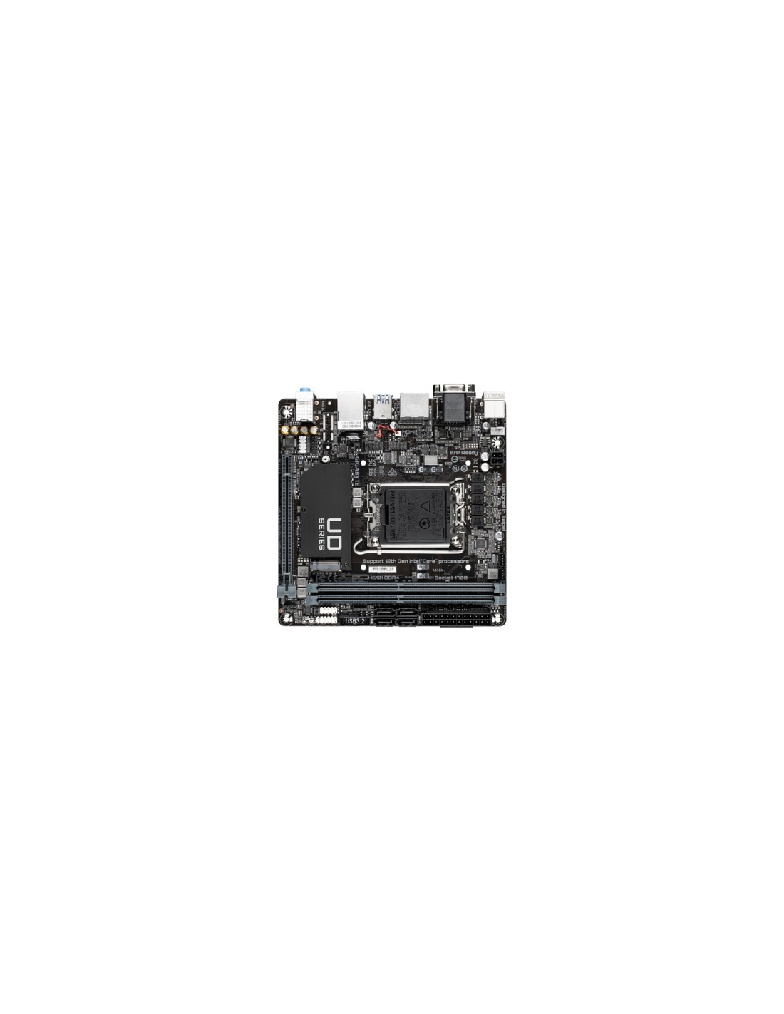 Gigabyte H610I DDR4 placa base Intel H610 Express LGA 1700 mini ITX