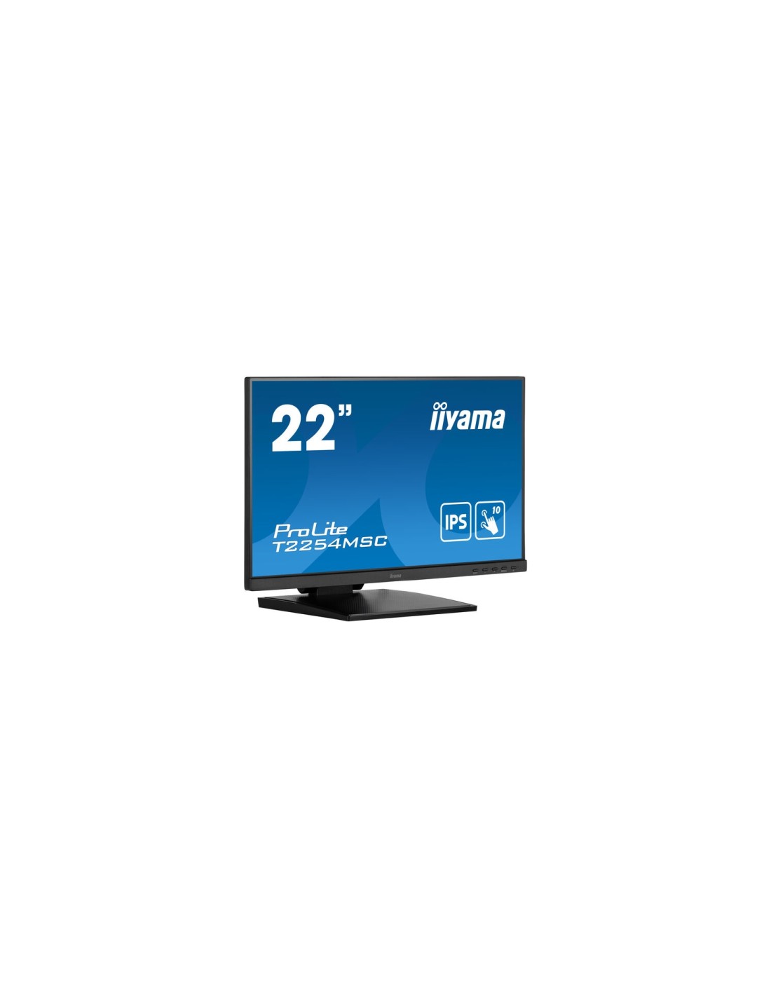iiyama ProLite T2254MSC-B1AG pantalla para PC 54,6 cm (21.5") 1920 x 1080 Pixeles Full HD LED Pantalla táctil Negro