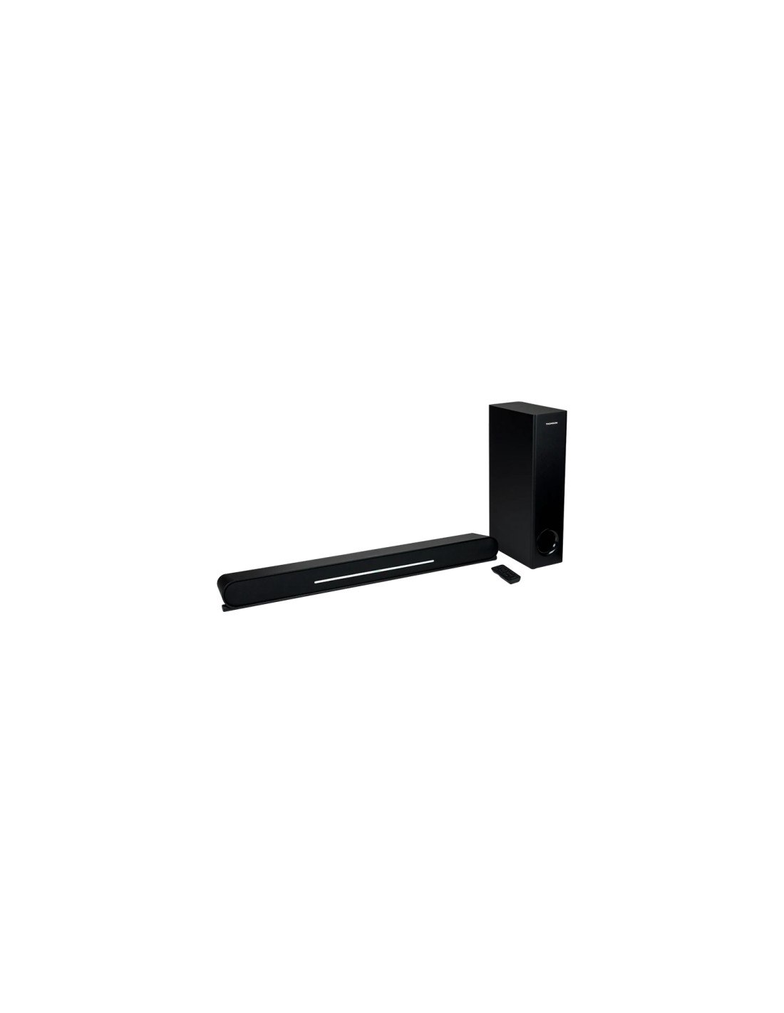Thomson SB600BTS altavoz soundbar Negro 2.1 canales 80 W