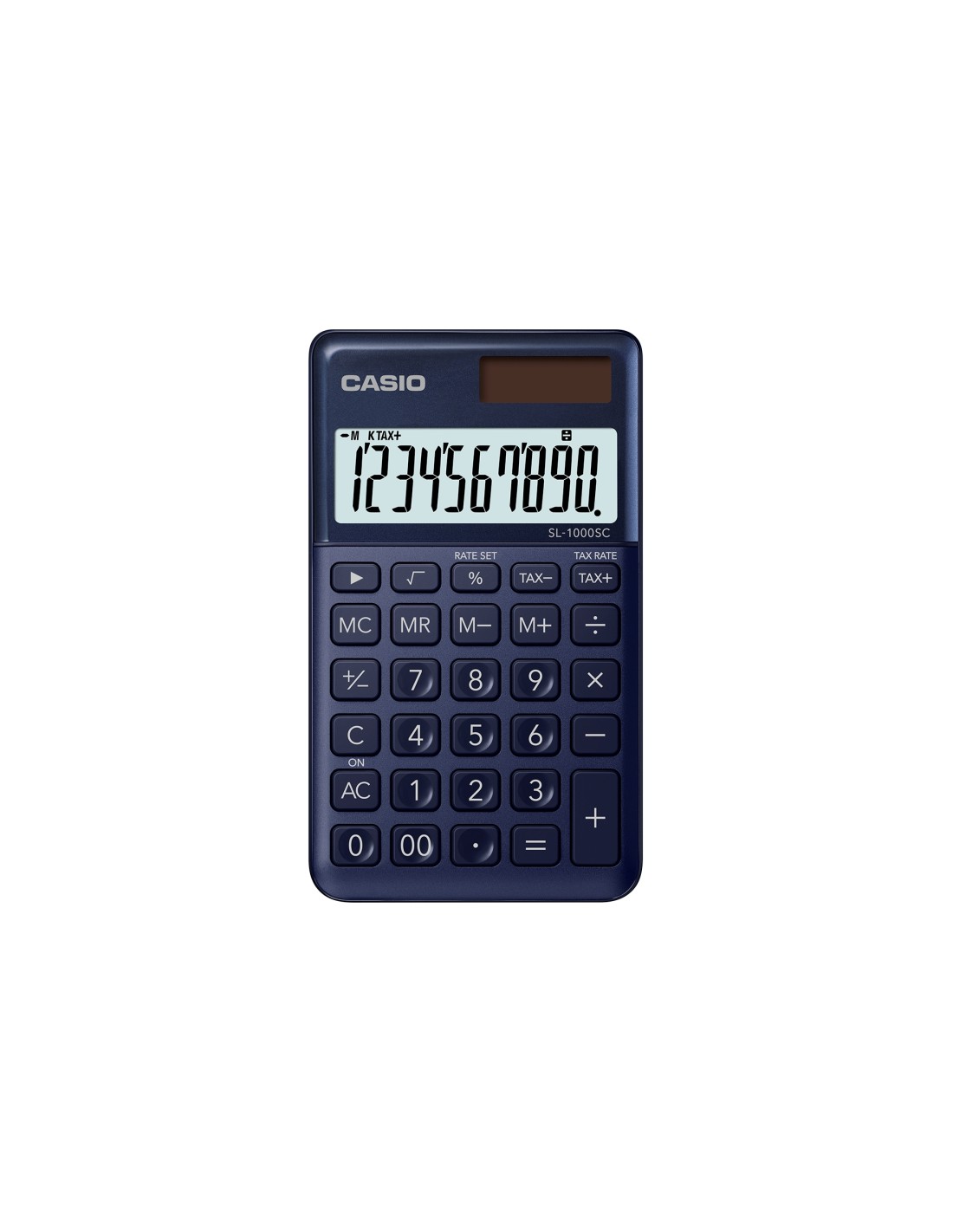 Casio SL-1000SC-NY calculadora Bolsillo Calculadora básica Azul