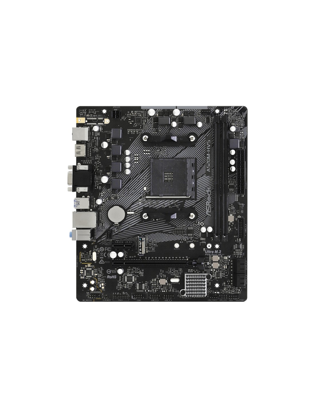 Asrock a520m m-atx Placa base am4 90-MXBE60-A0UAYZ