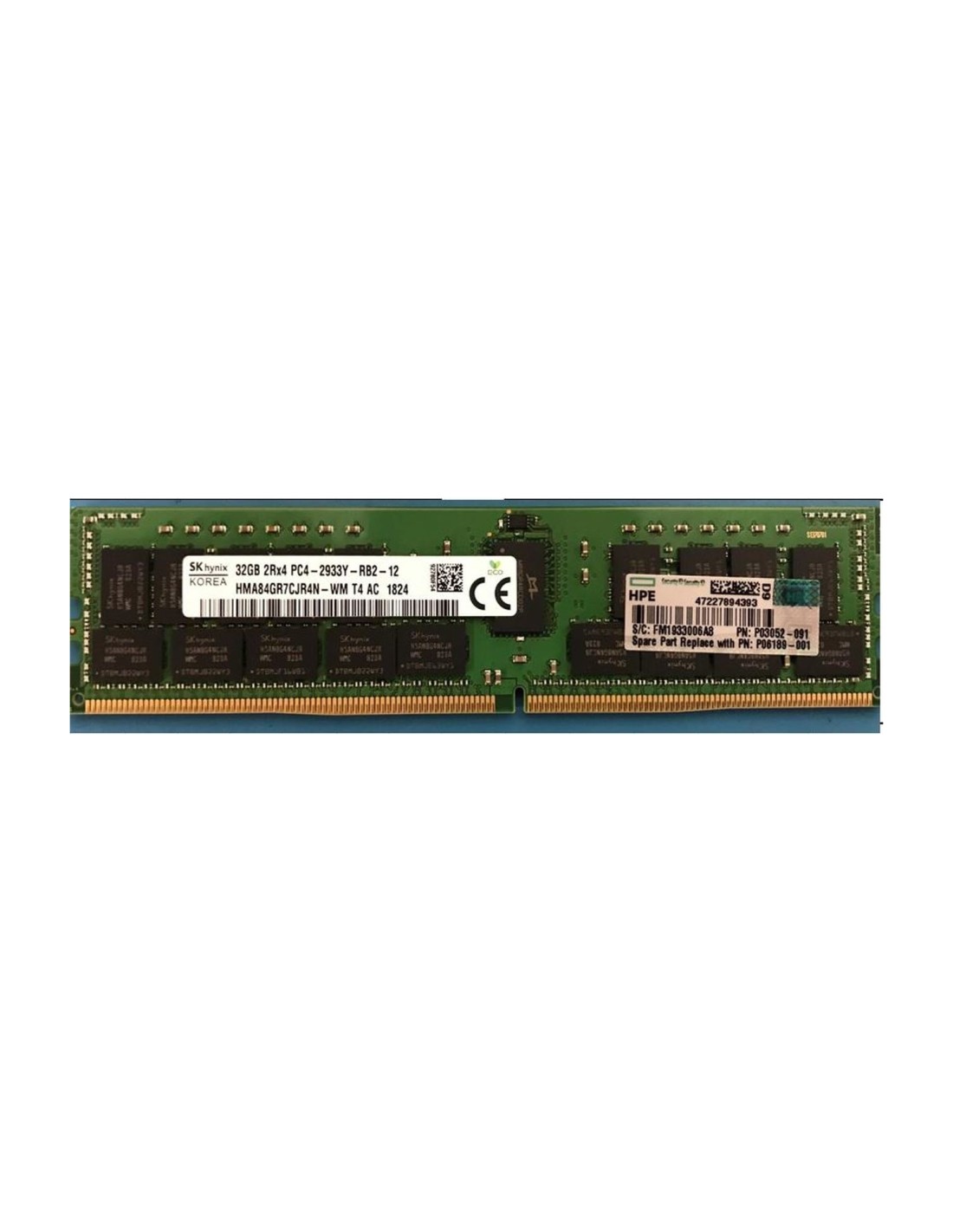 Memoria hpe ddr4 2933mhz 32gb P00924-B21