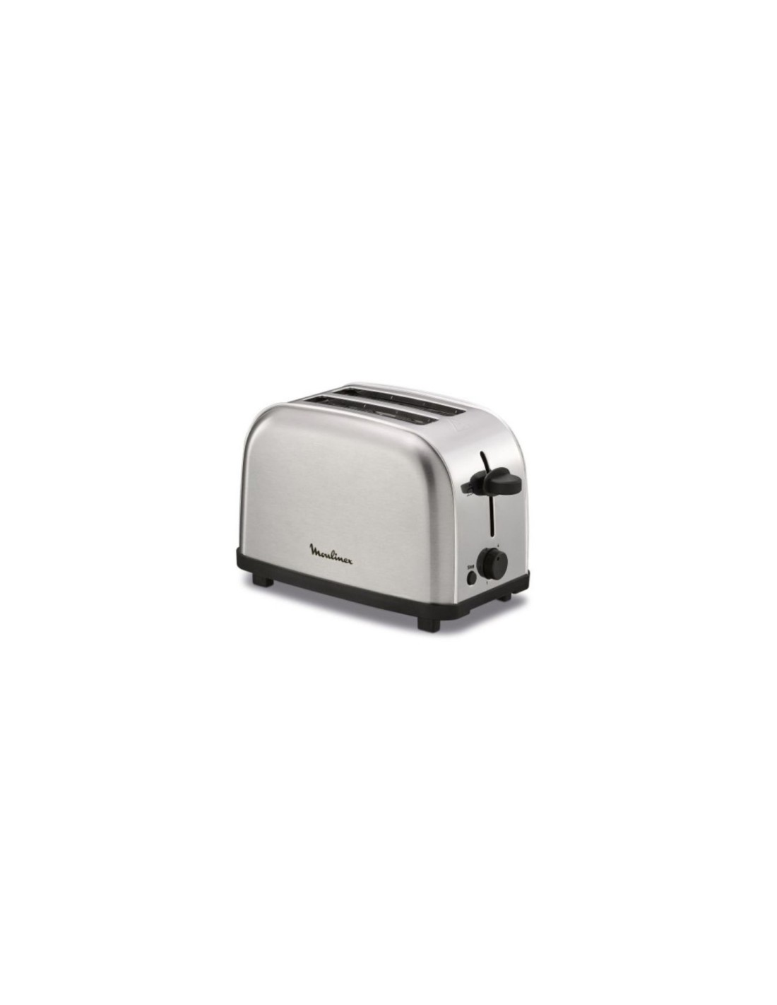 Moulinex LT330D Tostadora 2 rebanada 700w acero inoxidable