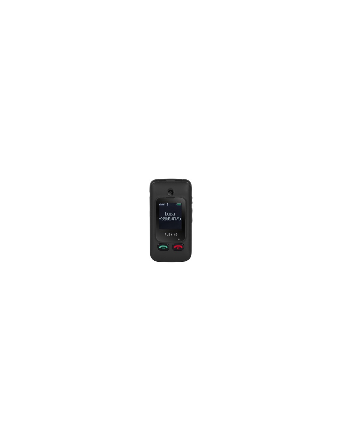 Trevi FLEX PLUS 90 4G 6,1 cm (2.4") 300 g Negro Teléfono para personas mayores