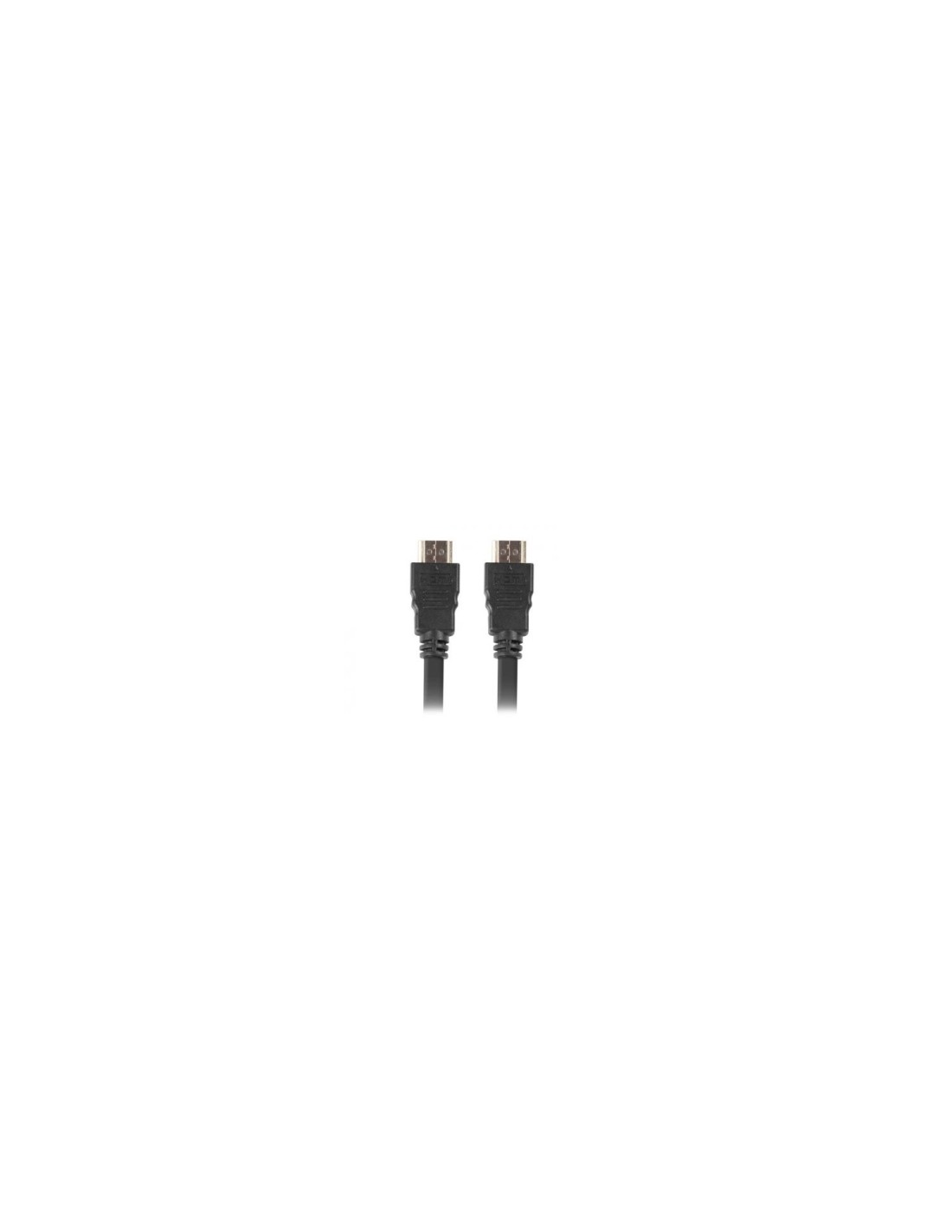 CABLE LANBERG HDMI MACHO A HDMI MACHO RESOLUCION HASTA 3840X2160 7.5M NEGRO CA-HDMI-10CC-0075-BK