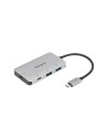 Hub targus interfaz Usb-C a 2puertos Usb-A 2puertos Usb-C Plata ACH228EU
