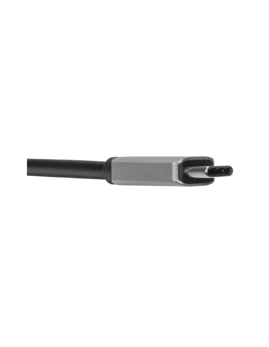 Hub targus 4 puertos interfaz usb 3.2 Gen 1 tipo-C 5000 Mbit/s plata ACH226EU