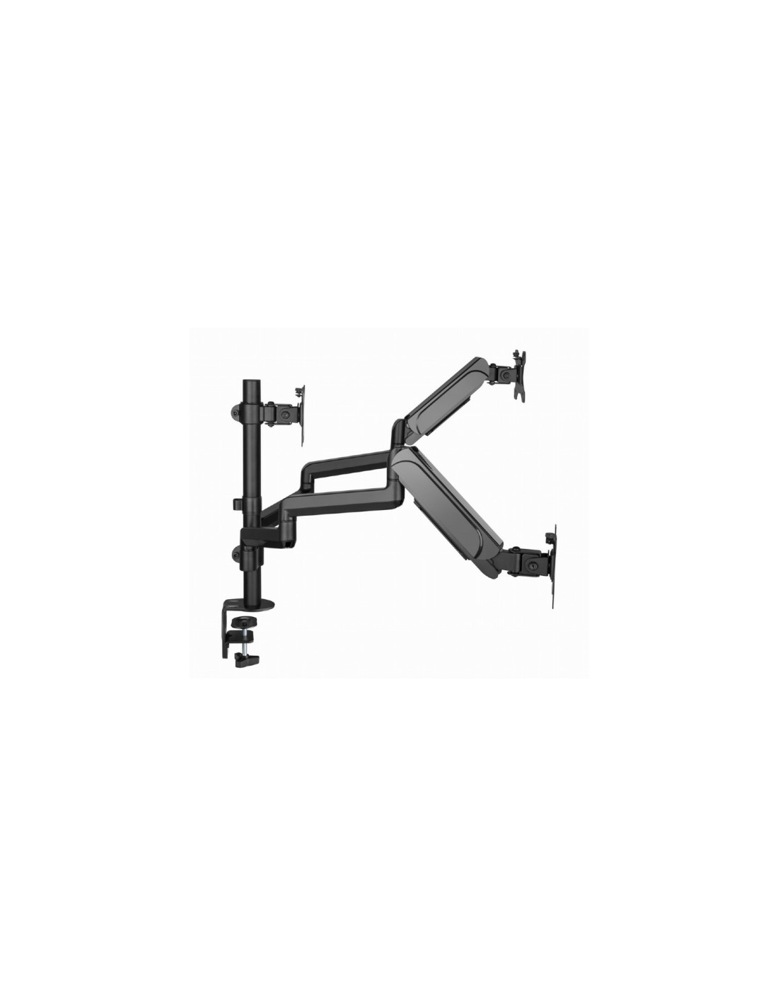 Gembird MA-DA3-01 soporte para monitor 68,6 cm (27") Negro Escritorio