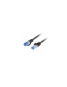 Lanberg PCF6A-10CC-1000-BK cable de red Negro 10 m Cat6a S/FTP (S-STP)