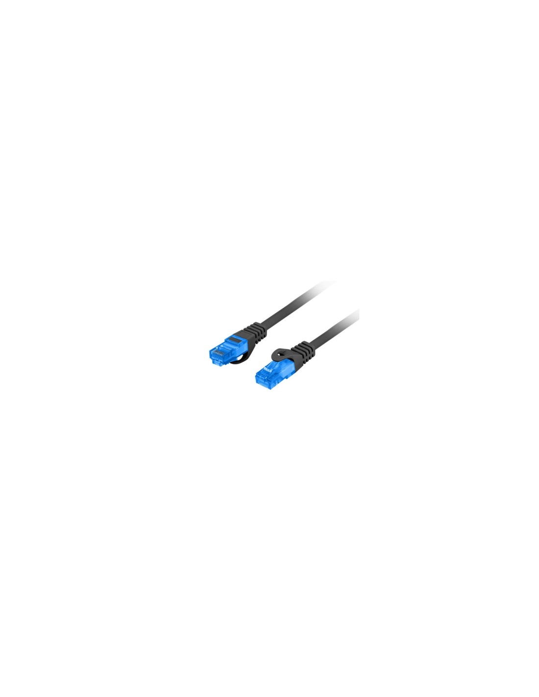 Lanberg PCF6A-10CC-2000-BK cable de red Negro 20 m Cat6a S/FTP (S-STP)