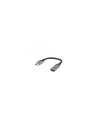 Lanberg AD-DP-HD-02 adaptador de cable de vídeo 0,2 m DisplayPort HDMI Plata
