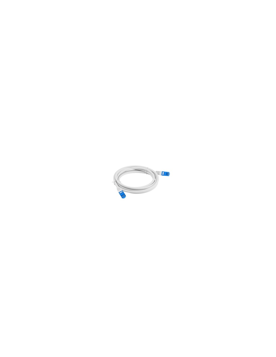 Lanberg PCF6A-10CC-0050-S cable de red Gris 0,5 m Cat6a S/FTP (S-STP)