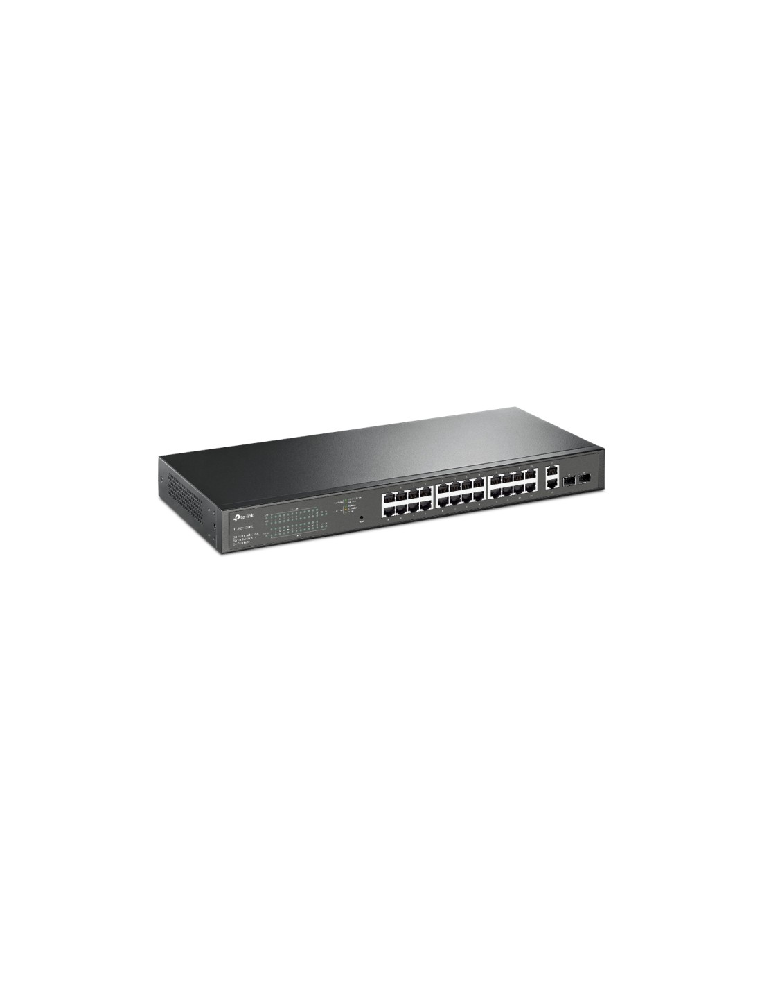 TP-LINK TL-SG1428PE switch Gestionado Gigabit Ethernet 10/100/1000 EnergÍ­a sobre Ethernet PoE 1U Negro