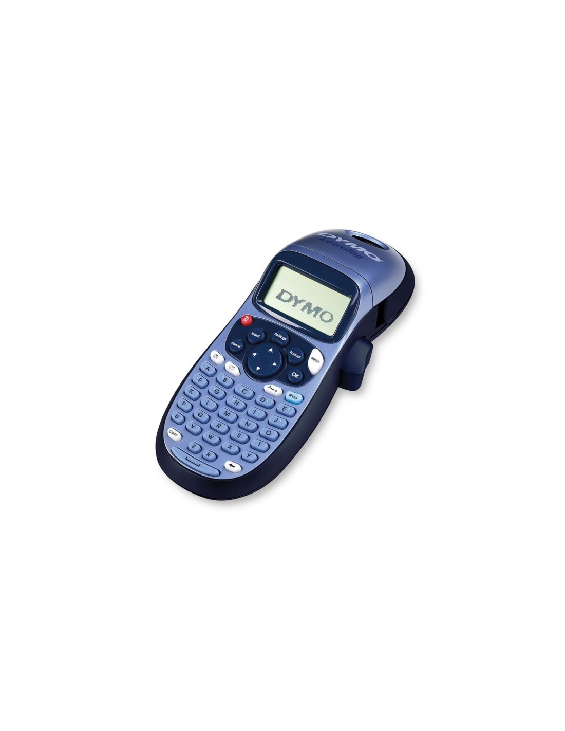 Dymo LetraTag LT-100H + Cinta Impresora de etiquetas 160 x 160dpi ABC negro azul