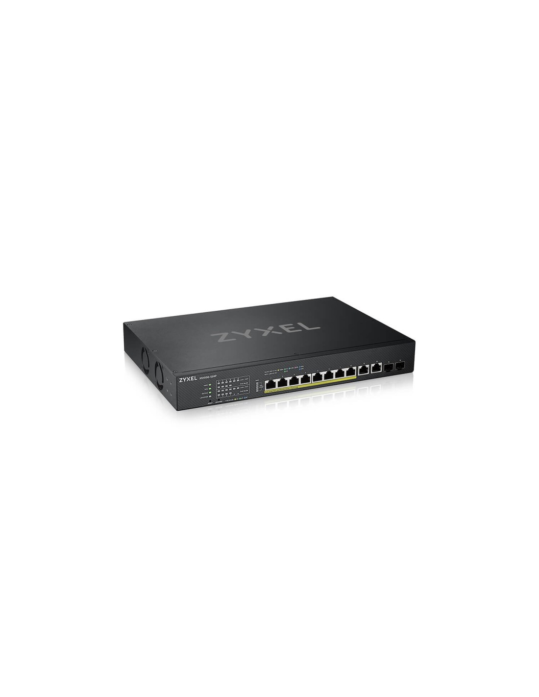 Zyxel XS1930-12HP-ZZ0101F switch Gestionado L3 10G Ethernet (100/1000/10000) EnergÍ­a sobre Ethernet (PoE) Negro