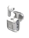 Celly SHEER Auriculares True Wireless Stereo (TWS) Dentro de oído Llamadas/Música Transparente, Blanco