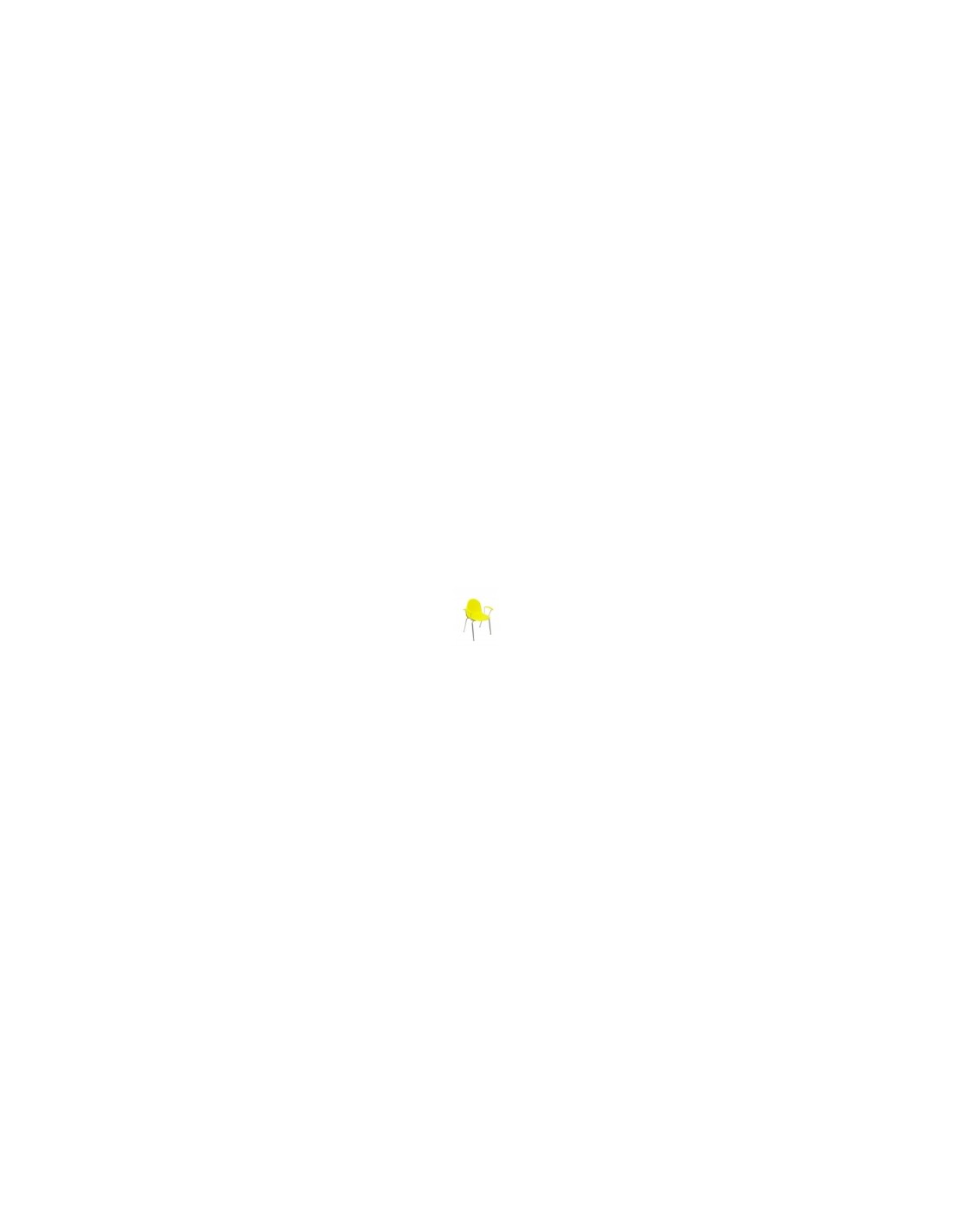 PACK 4 SILLAS VES PLASTICO AMARILLO PACK4320AM