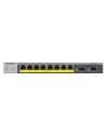 Switch netgear gestionado L2/L3/L4 8puertos Gigabit Ethernet 10/100/1000 Energia sobre Ethernet PoE gris GS110TP-300EUS