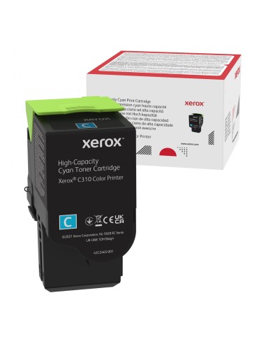 Xerox C310/C315 Cartucho de tóner cian de alta capacidad (5500