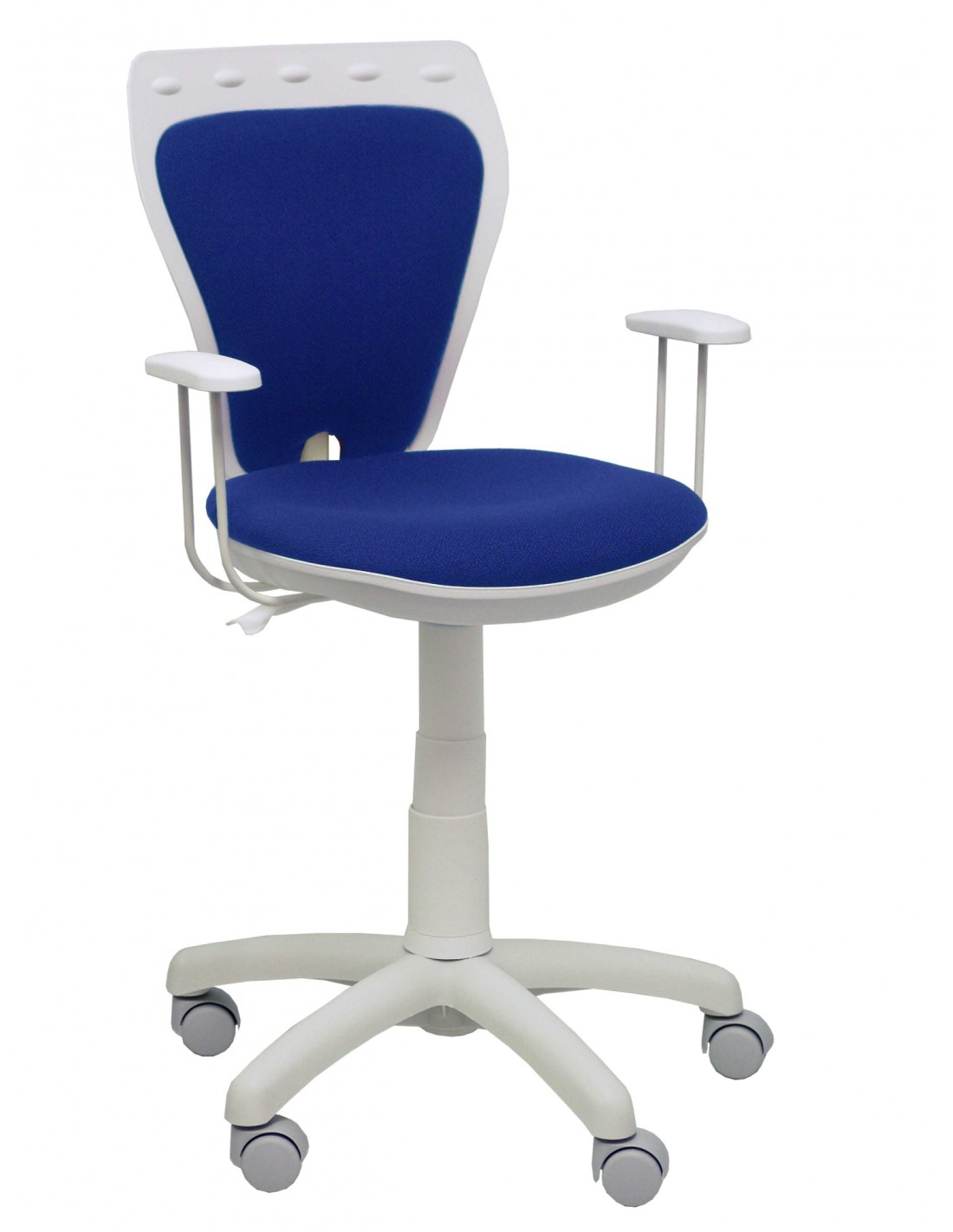 Piqueras y Crespo Silla juvenil Ministyle blanca bali azul