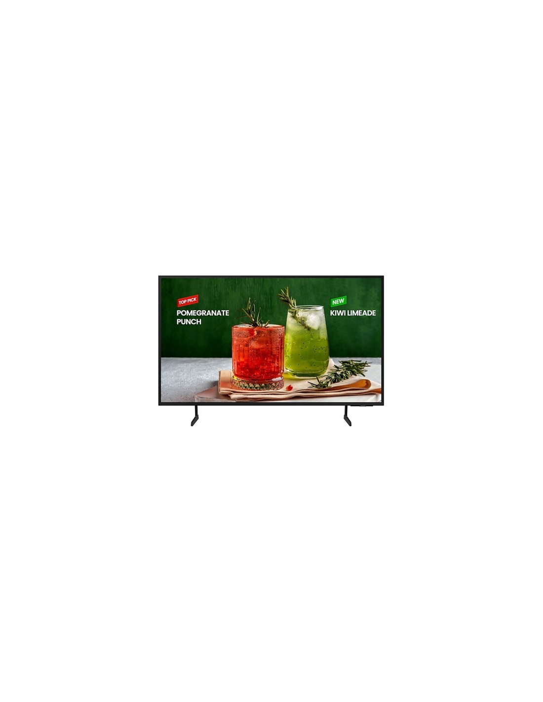 Samsung LH50BEDHLGUXEN pantalla de señalización Pantalla plana para señalización digital 127 cm (50") Wifi 4K Ultra HD Negro Tiz