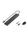 Conceptronic HUB de interfaz USB 2.0 480 Mbit/s Negro
