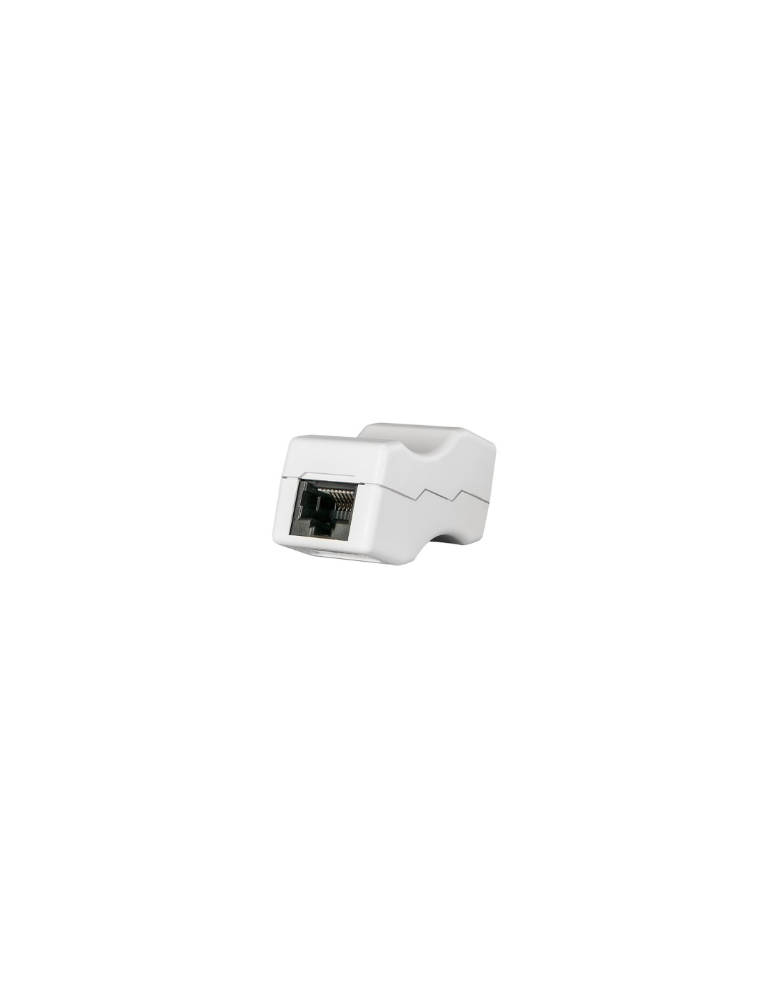 Lindy 34009 cambiador de género para cable RJ45 Gris