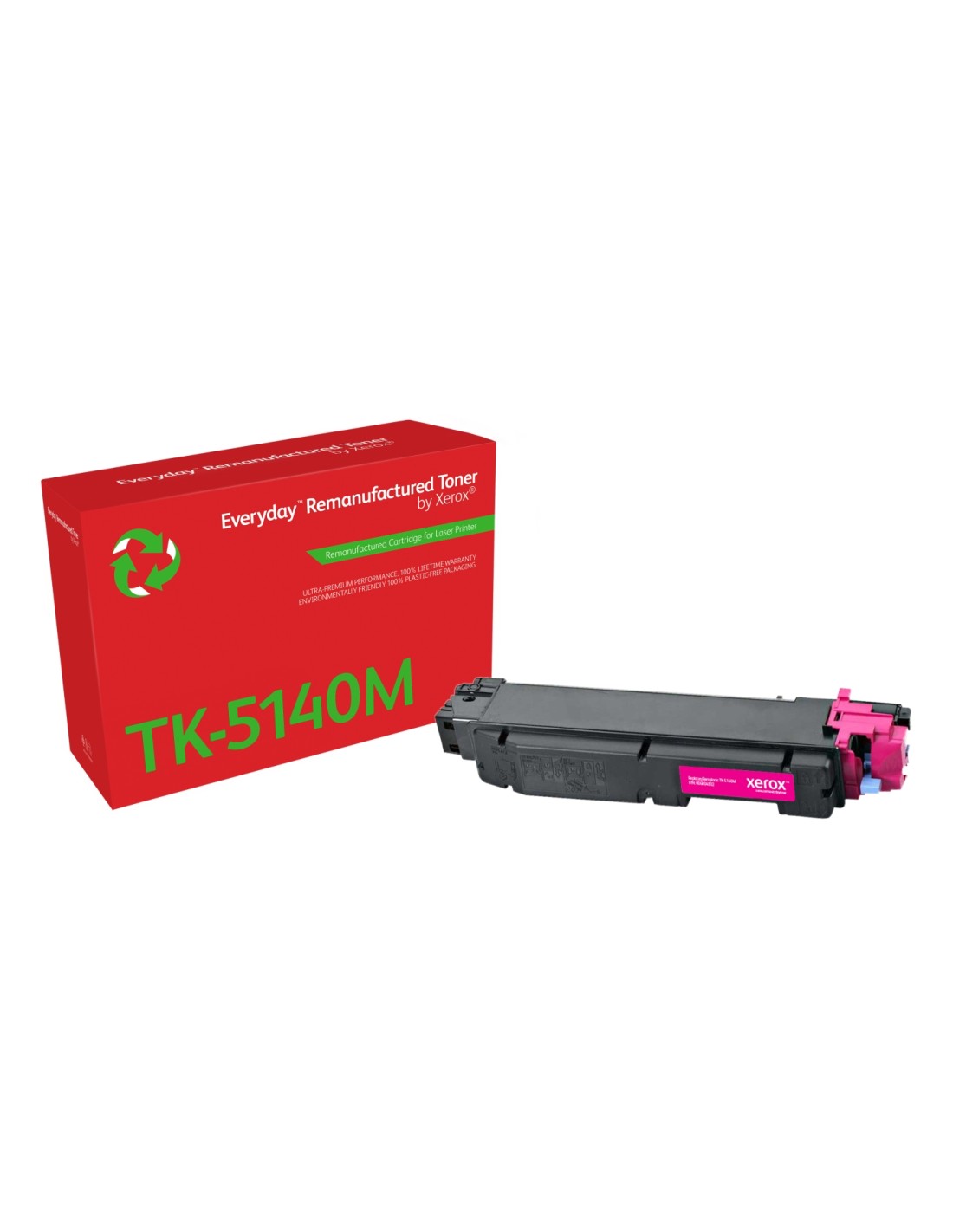 Tóner Everyday? Magenta remanufacturado de Xerox es compatible con Kyocera TK-5140M, Capacidad estándar