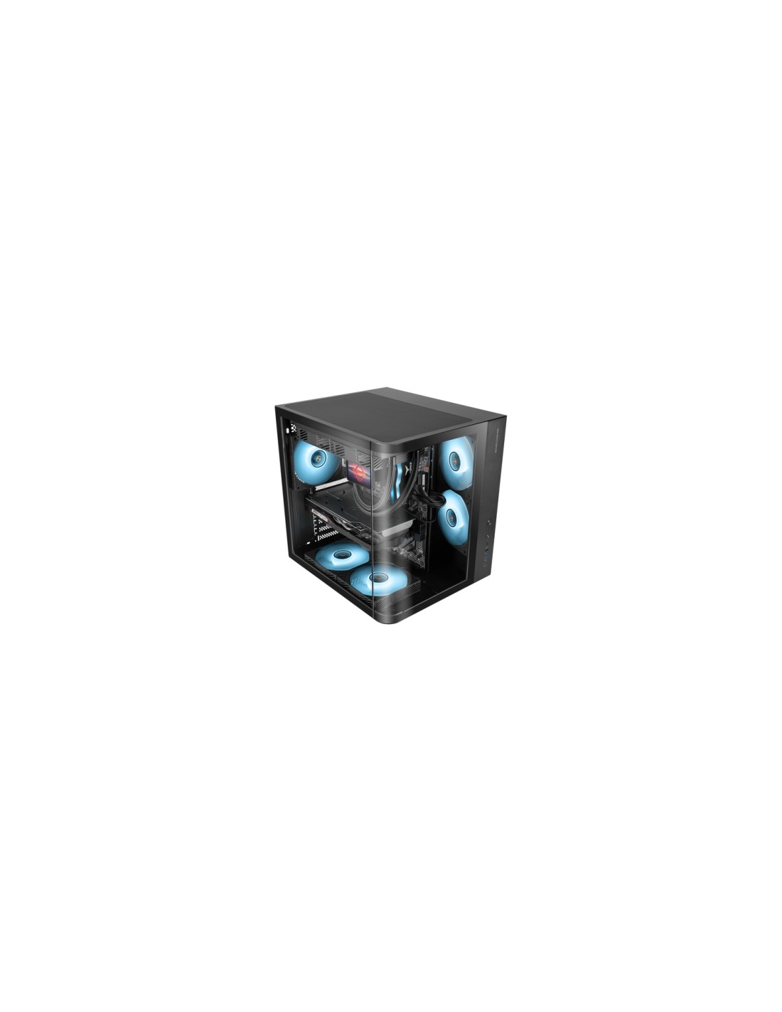 Mars Gaming MC-CURV Midi Tower Negro