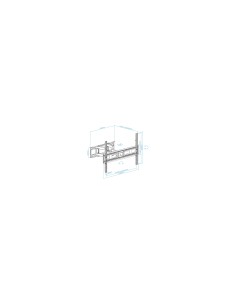 TooQ Soporte de pared para pantallas 37”- 80” 2