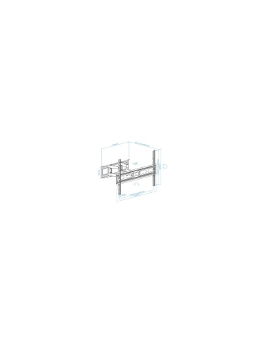 TooQ Soporte de pared para pantallas 37”- 80”
