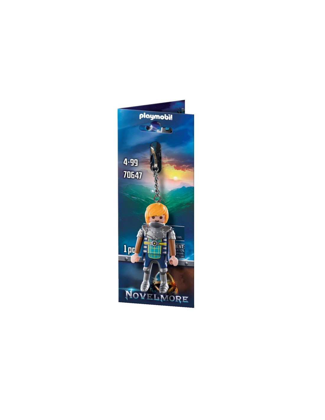 Llavero playmobil pirata rico
