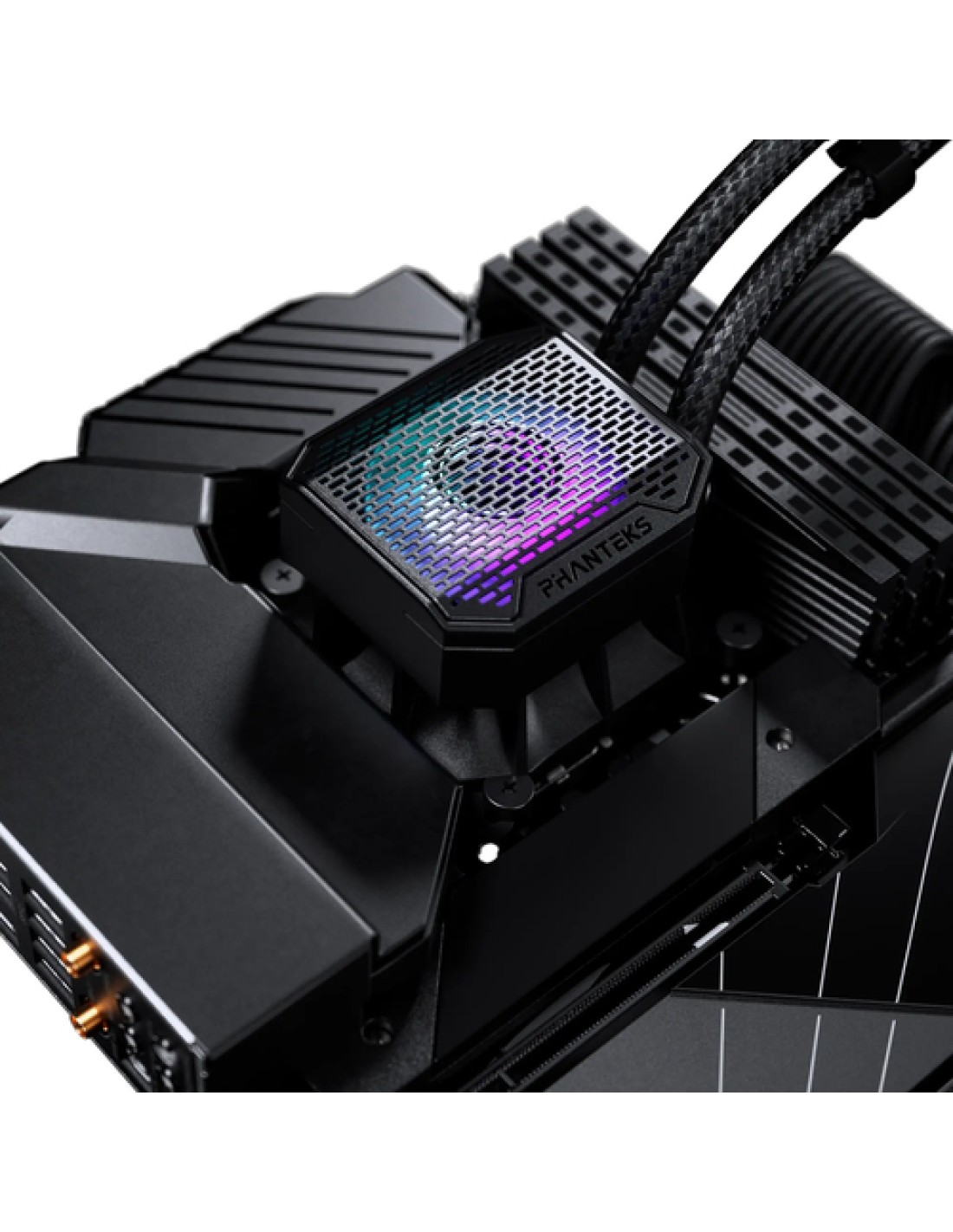 Phanteks Glacier One 360M25G2 Carcasa del ordenador Kit de refrigeración líquida 12 cm Negro 1 pieza(s)