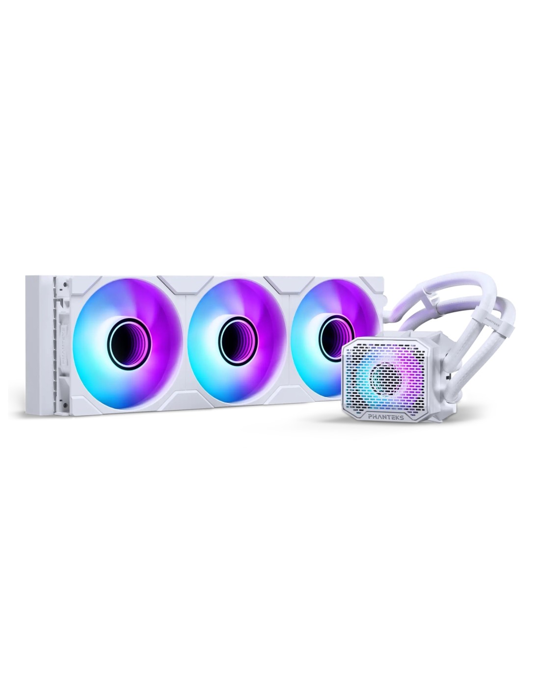 Phanteks Glacier One 360M25G2 Carcasa del ordenador Kit de refrigeración líquida 12 cm Blanco 1 pieza(s)