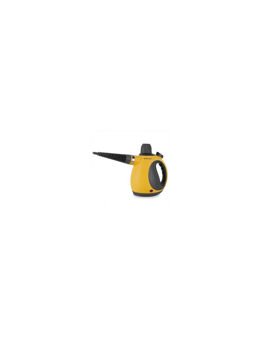 Pistola de vapor orbegozo vaporetino lv 3580 1050w deposito 350ml 9 accesorios vapor continuo 8 a 10 minutos amarillo 17633 O