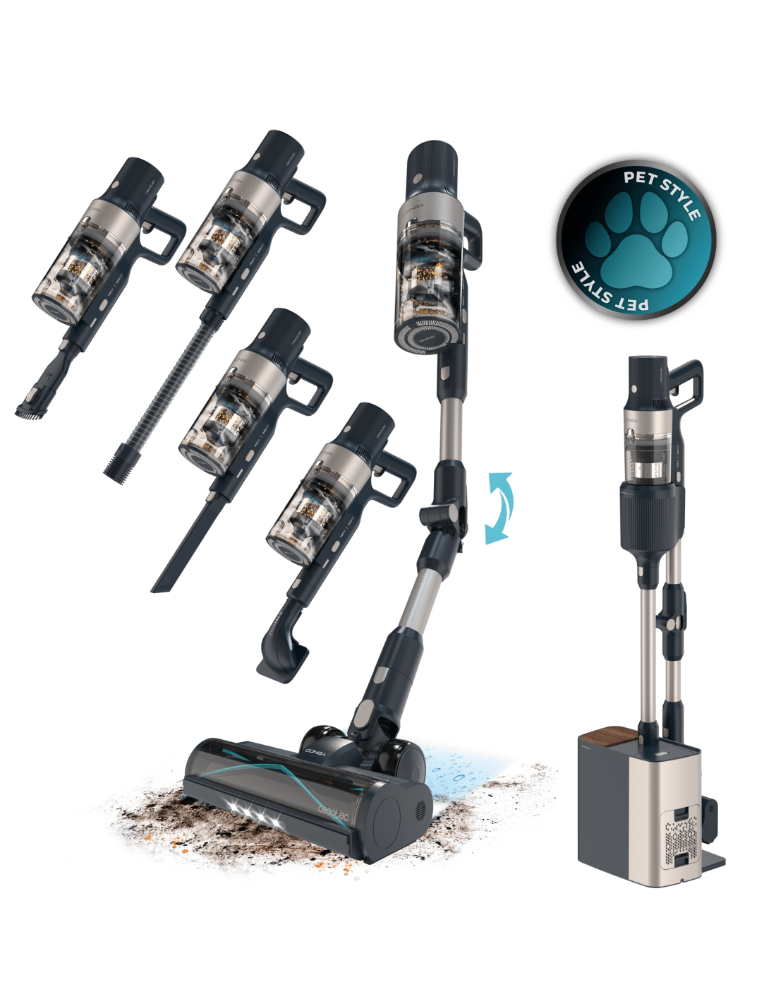 Conga Rockstar 5500 Hurricane Station Pet Flex