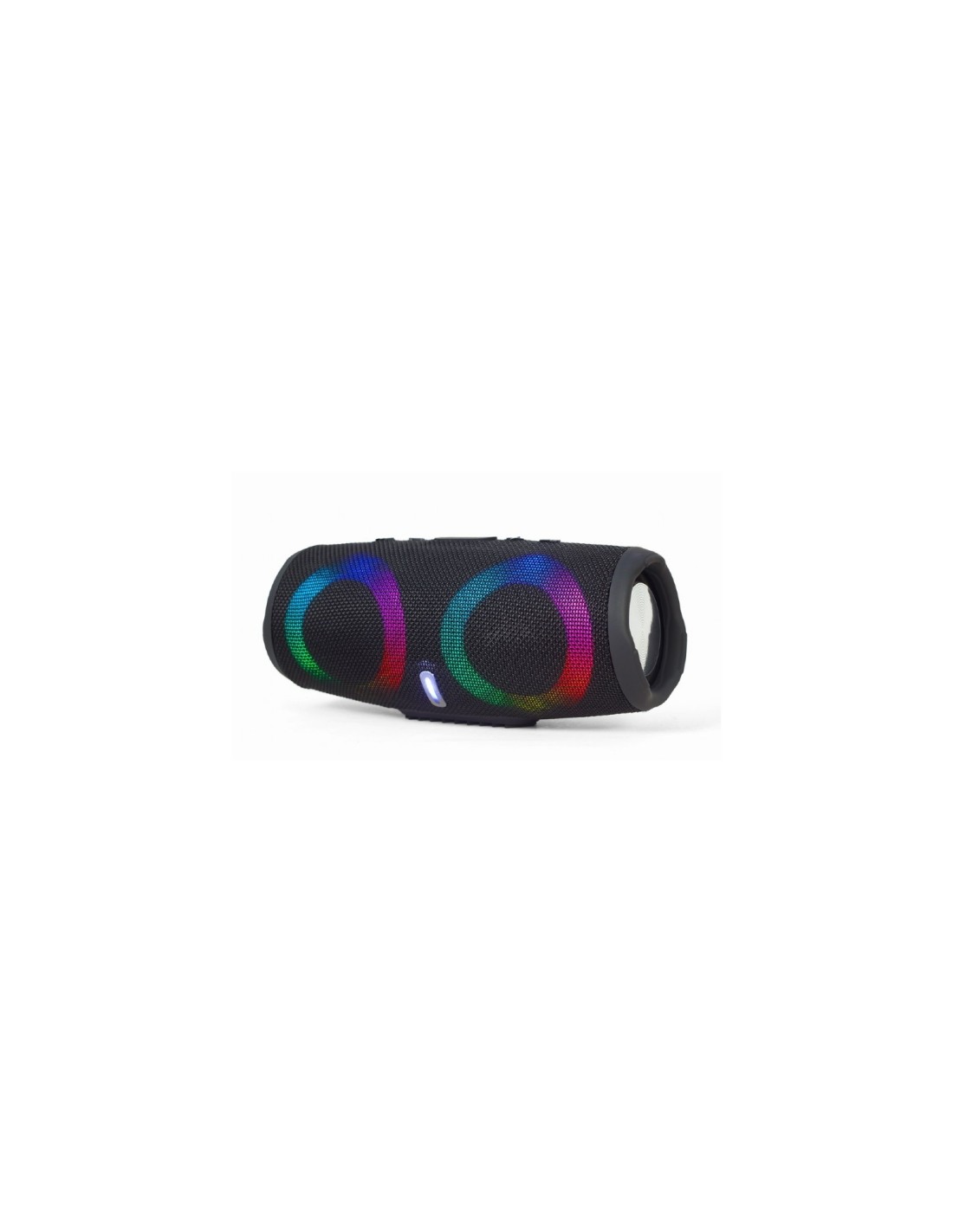 Gembird SPK-BT-LED-02 altavoz portátil Altavoz monofónico portátil Negro 10 W
