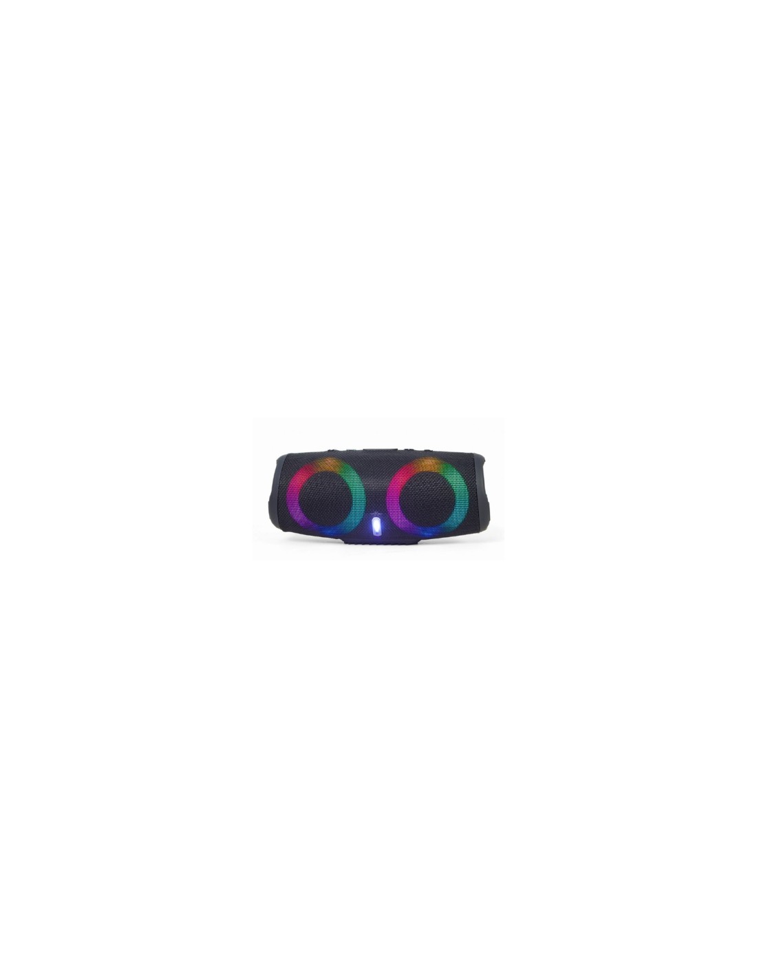 Gembird SPK-BT-LED-02 altavoz portátil Altavoz monofónico portátil Negro 10 W