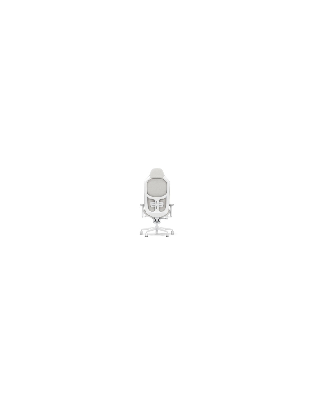 Fractal Design FD-CH-RE1F-02 silla para videojuegos Silla para videojuegos de PC Asiento acolchado Blanco