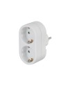 Hama 00108876 adaptador de enchufe eléctrico Tipo C (Euroconcexión) + Tipo F Blanco