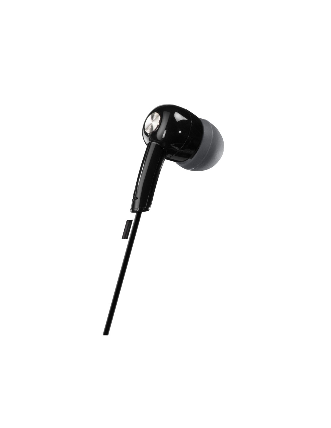 Hama Gloss Auriculares Alámbrico Dentro de oído Música Negro, Gris
