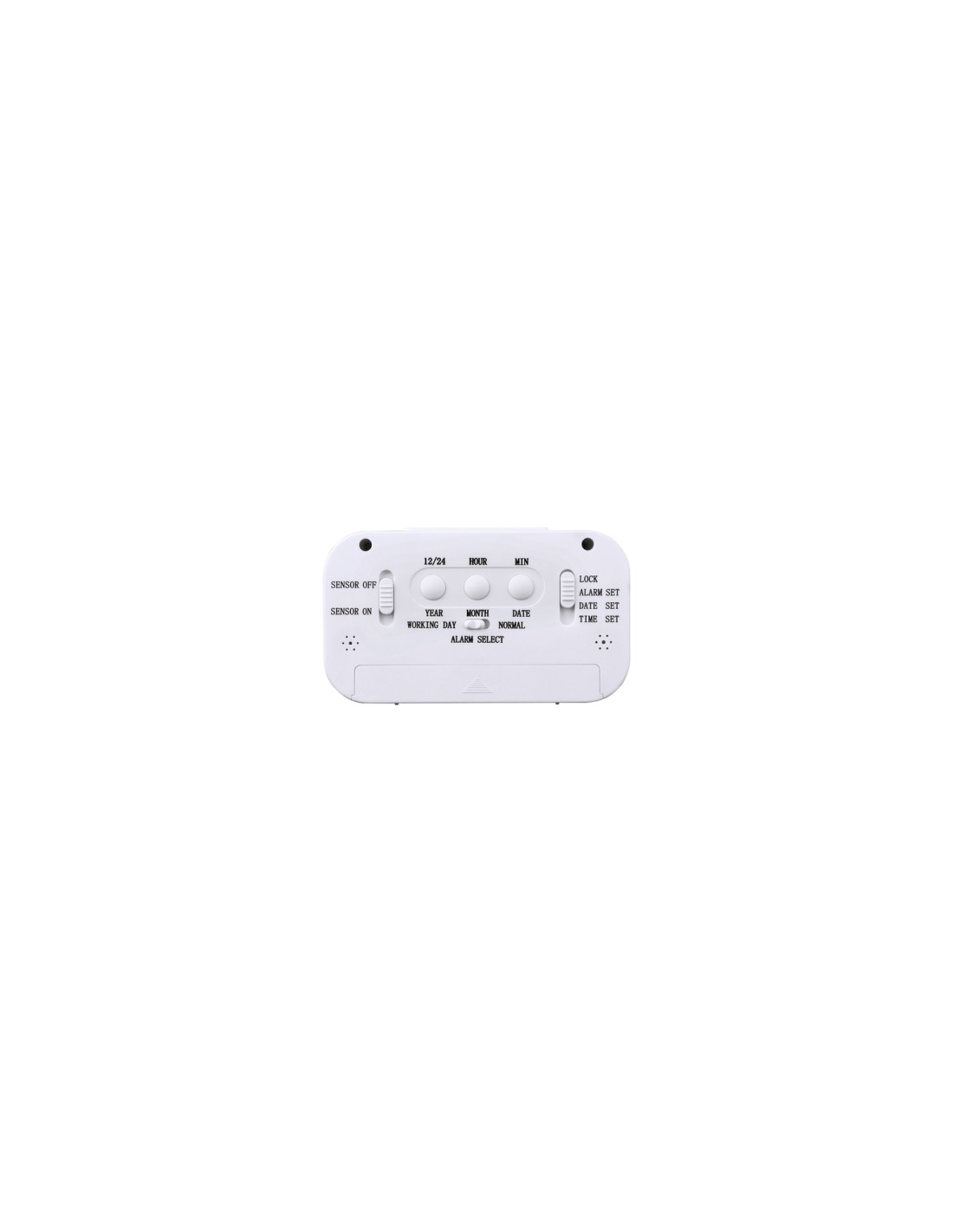 Hama RC 660 Reloj despertador digital Blanco